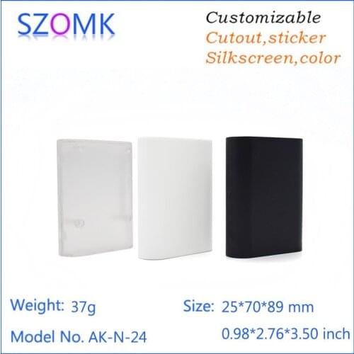 10pcs a lot raspberry pi 3 model B project box Plastic diy electronic abs case jucntion box control case 25*70*89mm