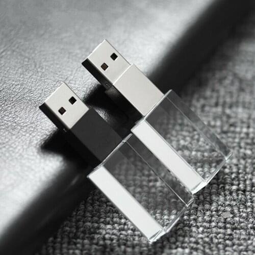 16GB 32GB 64GB Fashion New Metal Crystal 2 IN 1 USB 2.0 memory flash stick pen drive (with logo)