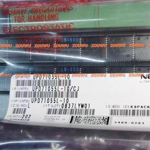 5PCS/LOT UPD71055L-10 PLCC44 LILLARD store only sells 100% original products