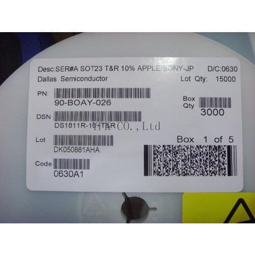 50pcs/lot DS1811R-10 DS1811 SOT/23