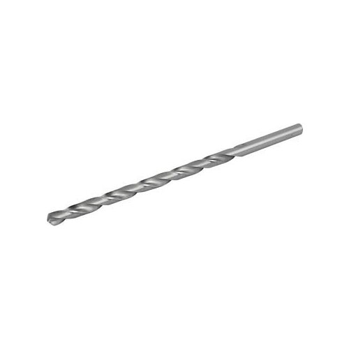 8.5mm Drilling Dia 200mm Length HSS Round Shank Twist Drill Bit Silver Tone