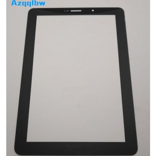 Azqqlbw For Samsung Galaxy Tab 7.7 P6800 P6810 I815 Front Screen Panel Outer Glass Lens + tools+ adhesive tape Front Screen