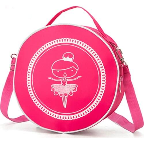 Girls Ballet Dance Bags Ballet Bag Embrory Sequins shoe Ballerina Children Dance Bag Kids Backpacks Handbag Pink Bag For Dancing