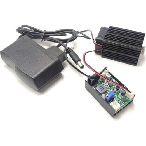 808nm 500mW Focusable Infrared IR Laser Diode Dot Module 12V+ TTL+ Fan Cooling