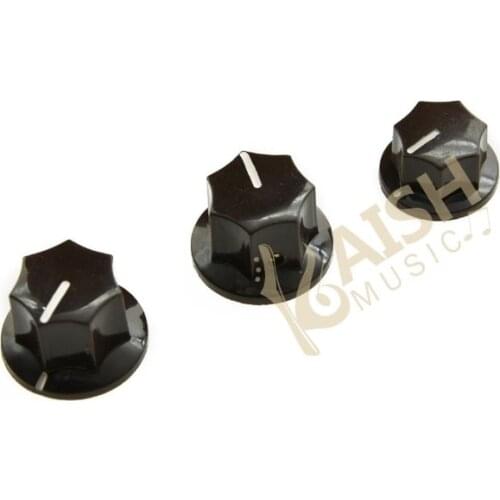 KAISH Set of 3 USA Spec JB Knobs 1/4" JB Large and Small Knob Set Brown