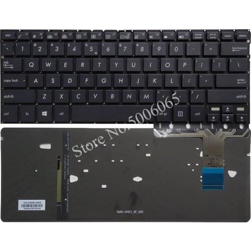 New US laptop Black keyboard for ASUS UX330 UX330UA with backlit no frame