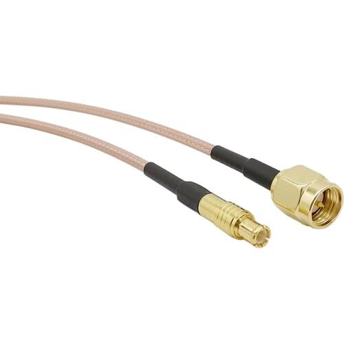7-50CM RG316 RF Pigtail SMA Male Plug to MCX Male Plug RF Coaxial Cable RG-316 Wire Connector for Antennas Wireless LAN Devices