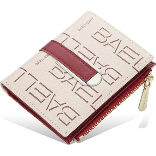 Fashion Letter Small Women Wallet Clear Ladies Purse Coin Pocket Brand Designer Female Wallet For Girl Purse Women Card Holders