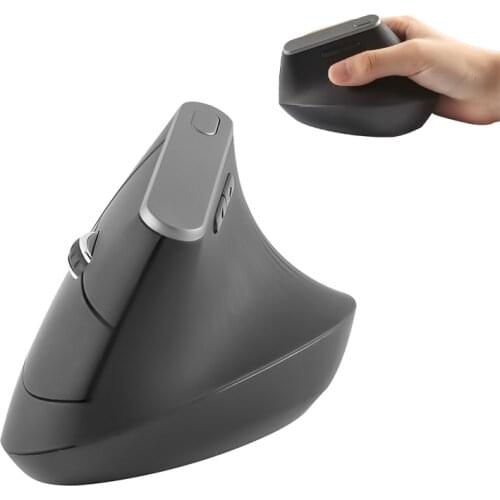 2.4G Wireless Vertical Mouse Ergonomic Gaming Heathy Computer Mause 1600 DPI Optical Portable Gift Mice With Box For PC Laptop
