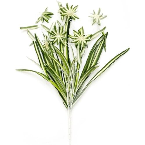 Plants Wall Hanging Simulation Leaves Natural Green Plastic Garden High-quality Elegant Realistic Generous Home Fake Flower