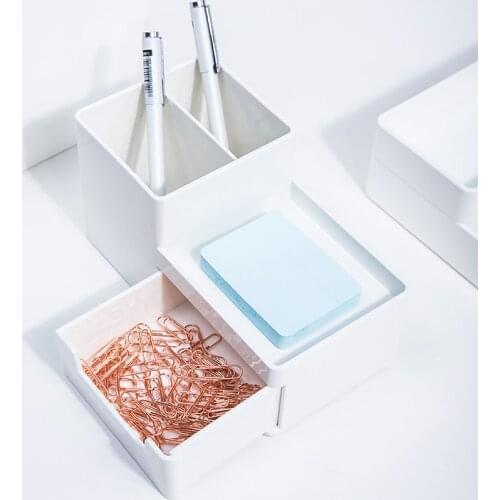 Deli Office Supplies Student Stationery Organizador Escritorio Articulos De Oficina Y Papeleria Kawaii Pen Holder Papeleria