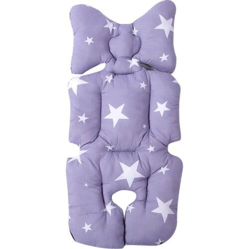 Baby Breathable Soft Stroller Seat Pad Winter Warm Foldable Mattresses Cotton Cushion for Baby Trolley Car Seat Accessories