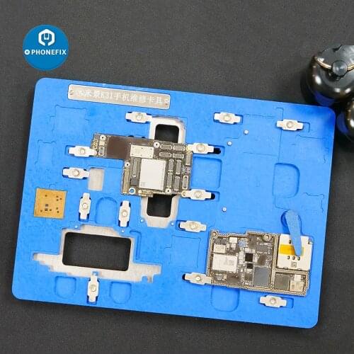 MJ K31 Motherboard Fixture PCB Soldering Repair for iPhone X/XS/XSMAX/11/11Pro/11Pro MAX Motherboard Platform Welding Tool