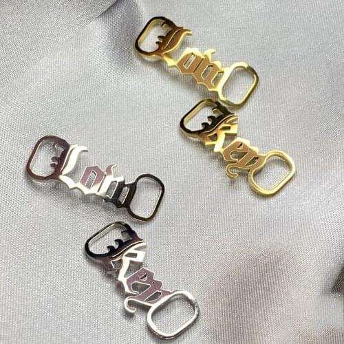 Fils Custom Shoe Buckle-Personalized Custom Gothic Name Shoe Buckle for Sneakers Boots-Friendship Gift-Custom Shoe Accessories