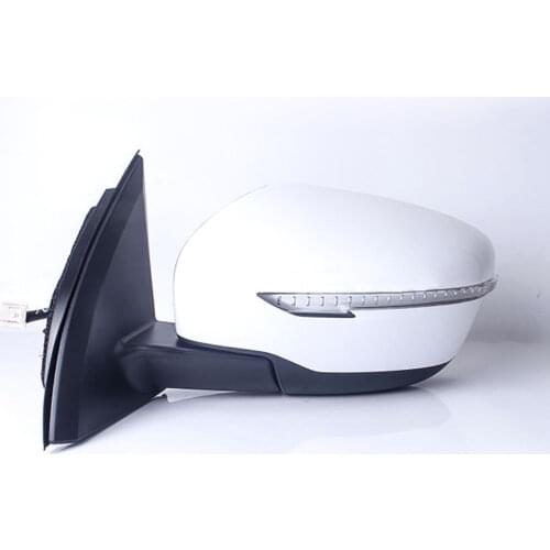 Power Heated&Adjustable Glass LED Lamp L/RH Side Mirror For Nissan X-Trail 2014-2018