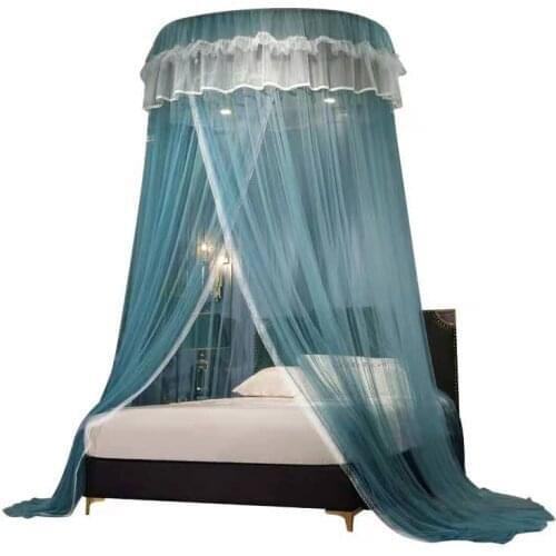 Romantic Hung Dome Mosquito Net Bed Canopy Bed Curtain For Girls Anti-mosquito Home Textiles Decor Bed Tent Easy to Install