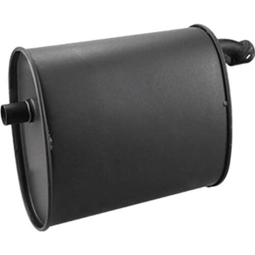 Gasoline Generator Universal Black Iron 2-3KW Exhaust Muffler for 5.5HP 6.5HP 3500W 4000W Accessories