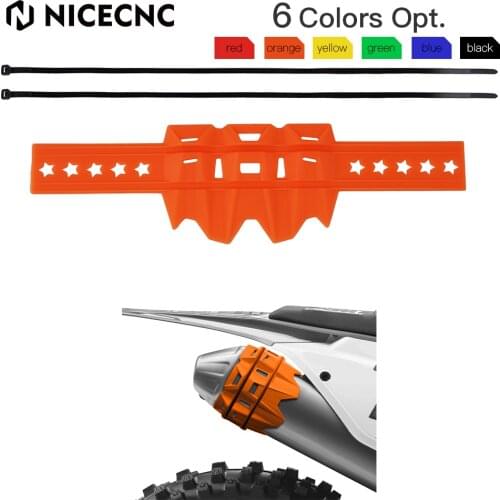 Motorcycle Exhaust Muffler Pipe Protector Heat Shield Cover Guard For KTM SX SXF EXC EXCF XC XCW XCFW 85 125 150 250 350 450 530
