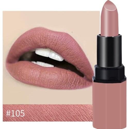12 Colors Cosmetics Matte Lipstick Waterproof Moisturizing Lip Balm Sexy Red Lip Stick Long Lasting Women Lipstick Matte Makeup