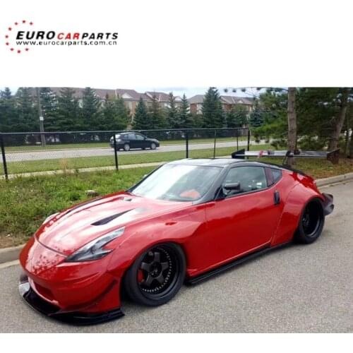 370z rear wing for NS 370Z coupe LB style carbon fiber rear spoiler