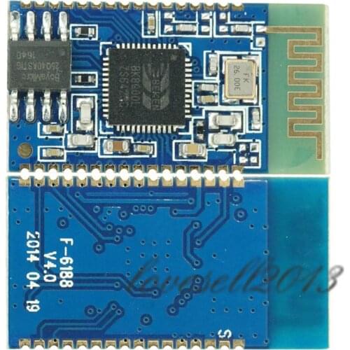 Bluetooth Stereo Audio Module Transmission BK8000L AT Commands SPP Bluetooth Speaker Amplifier DIY