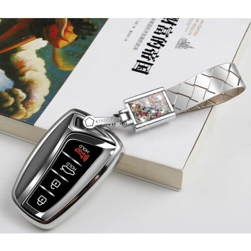 3/4 Buttons Remote Car Key Case Cover For Hyundai Solaris ix35 ix45 Accent Elantra Santa Fe Holder