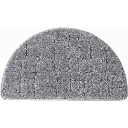 Entrance Door Mat Shaggy Pile Rug Shower Rug Carpet Home Bathroom Carpet Super Absorbent 2021 Original Semi Circle Bath Mat