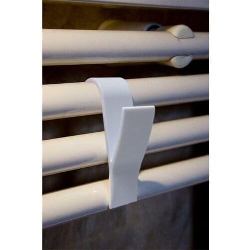 Towel Mop Hooks Hanger Storage Holders Clothes Hat Rail Radiator Tubular Bath Hook Holder hook for bathroom hooks for towel