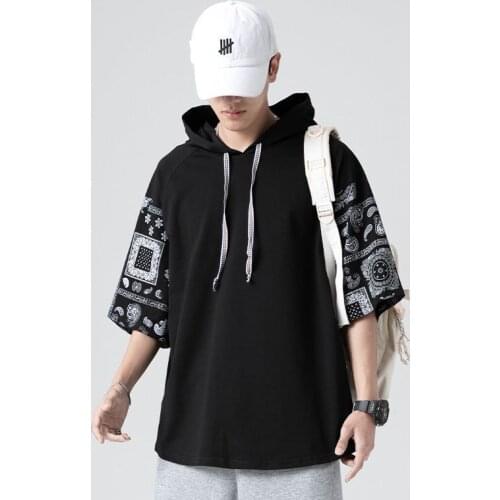 2021 T Shirt Mens Hip Hop Tshirt Streetwear Summer Patchwork Harajuku Men T-Shirts Short Sleeve Tops Tees Streetwear