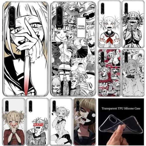 Anime Himiko Toga Boku Soft Silicone Phone Case For Huawei P30 P40 P20 P10 Mate 10 20 30 Lite Plus Pro P Smart Z + Coque Cover