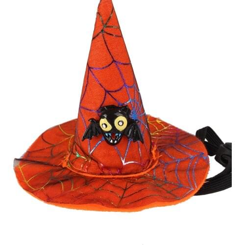 Funny Cute Pet Costume Hat Cosplay Halloween Pet Hat Decorative Pumpkin Spider Dog Party Hat Festival Cat Accessories Christmas
