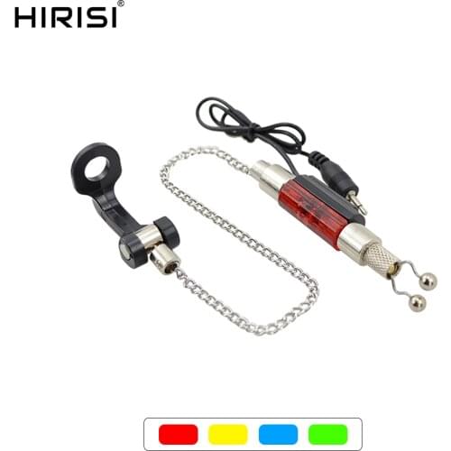 1pcs LED Fishing Swinger for Fishing Alarm Indicator Illuminated Drop Off Indicator Carp Fishing Tackle