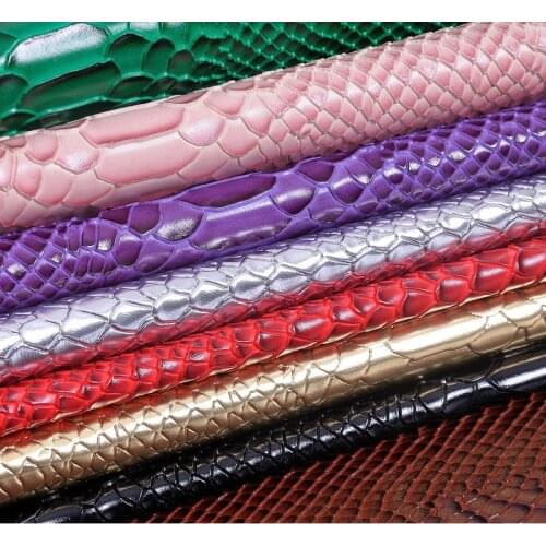 10yard 1.35mm thick/ wholesale/ yellow snake leather/ high quality synthetic PVC leather/ snakeskin fabric/ snake leather fabric