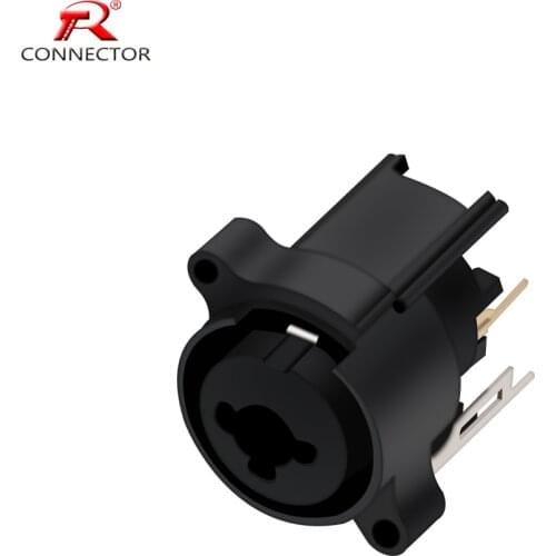 8pcs Combo XLR&6.35mm Jack Connector,Panel Mount Chassis Connector for Microphone/MIC/Audio/Video System,Zinc Alloy+Pure Copper