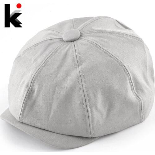 Solid Color Beret Men Fashion Flat Cap Outdoor Casual Fitted Hat Women Vintage Newsboy Caps Unisex Streetwear Boina 3 Colors