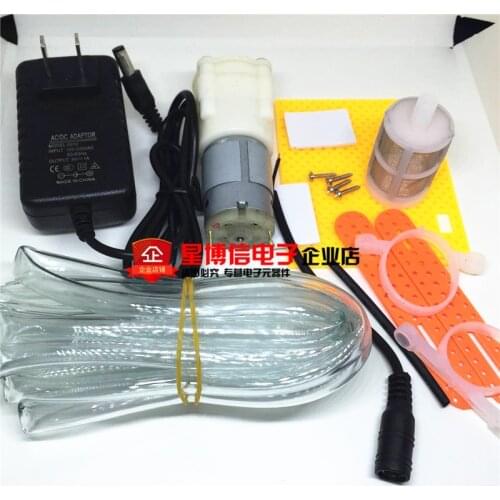 10pcs/set 12V DC Diaphragm Water Pump Device Mini Self-priming pumper set 385 Computer water cooling tank