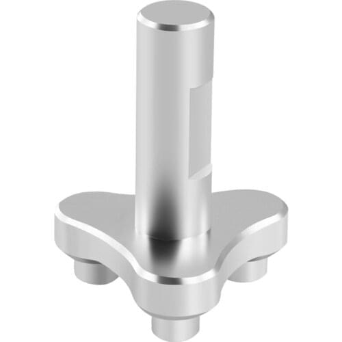 For Voron CR-10 Dual Drive Extrusion Head Wire Feed Shaft for Blurolls Orbiter Extruder Aluminum Allgearshaft