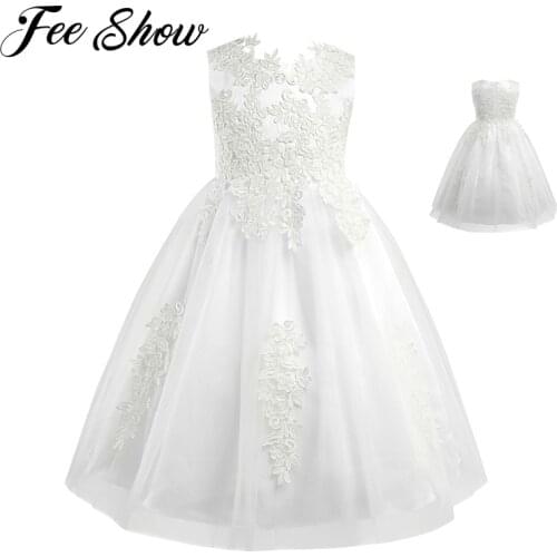 Праздничные платья для девочек FEESHOW China At AliExpress