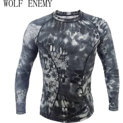 Mandrake Lightweight Long sleeve Tactical shirt tight compression Army shirt Summer T-shirt