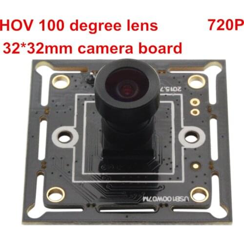 Smallest camera 720P CMOS OV9712 1280X720 100 degree lens PCB usb cctv camera micro camera