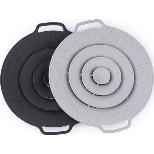 Microwave Lid Silicone Lid 33.5cm Suction Cup Lid for Pots, Pans, Bowls, Cups and Frying Pans-Splash Proof