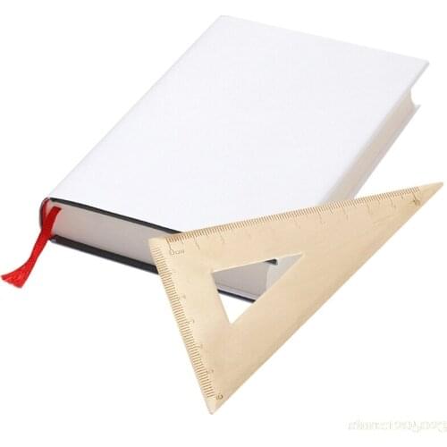 Super Durable Brass Speed Triangle Ruler Set Square Tool Carpenter Clear Ruler