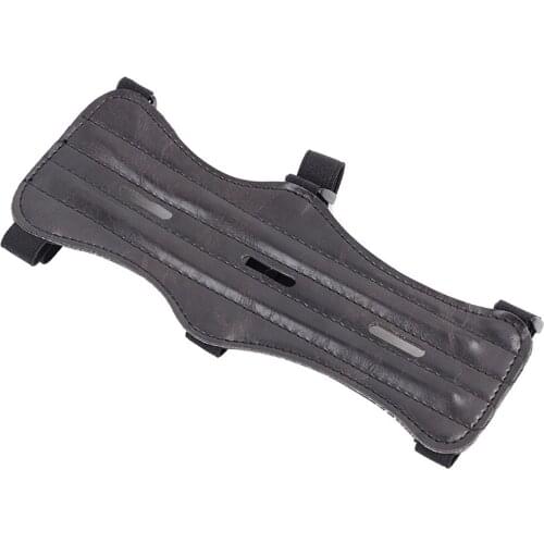 PU Leather Arm Protector Universal Shooting Protector for Recurve Bow Hunting Archery Accessories