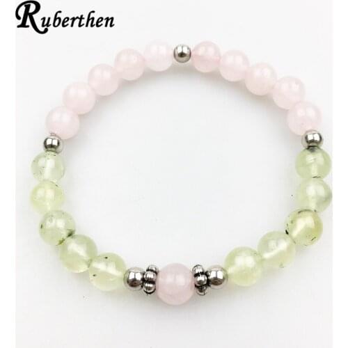 Ruberthen 2017 Vintage Design Women`s Bracelet Birthday Gift Bracelet High Quality Natural Stone Meditation Bracelet