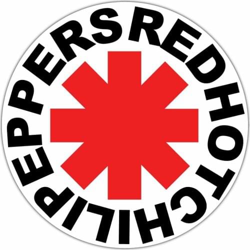 Funny Chili Rhcp Rock Music Car Bumper Window Car Sticker Tuning Laptop Trunk Decal KK Vinyl Cover Scratches Waterproof PVC