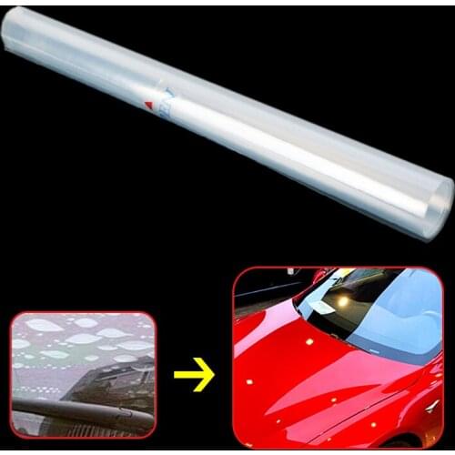 30cmx300cm Car Auto Clear Paint Protection Film Roll 3Layers Waterproof Anti-Scratches Sticker Roll PVC Paint Protection Surface