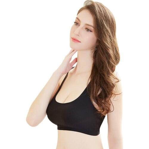 TJ-TianJun Womens brassiere lady Sexy Lace tape Girls Corset sports Bra Undergarments with pads Cool and breathable