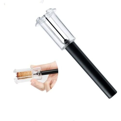 1pcs Air Pump Wine Bottle Opener Vacuum Red Wine Stopper Beer Lid Opener For Casual Party Evening Party Kitchen Bar Accessories