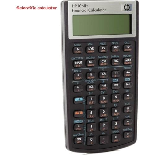 HP 10BII+ financial calculator hp10b2 financial planner FRM CMA calculator small calculator children scientific clear