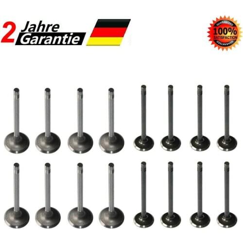 AP01 EXHAUST & INTAKE VALVES FOR AUDI A1 A2 SEAT IBIZA III IV INCA LEON SKODA VW polo golf bora PASSAT1.2 1.4 1.6 1.4TFSI